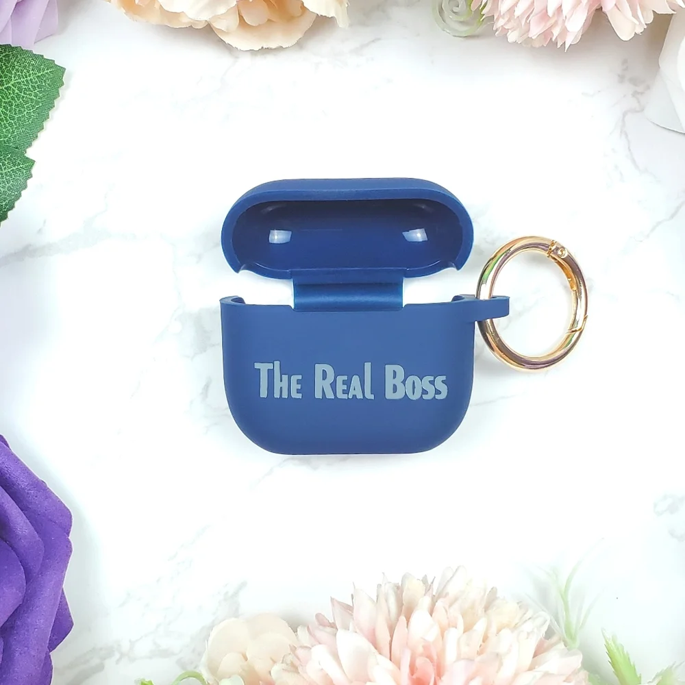 Custom Made Apple Airpods 3 Silicone Case With Metal Key Ring